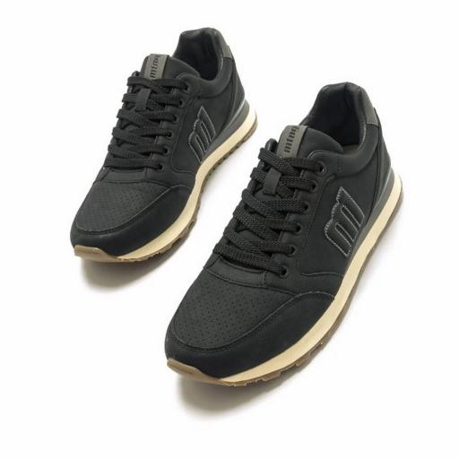 MUSTANG Sneakers Hombre Porland Classic Negro [2]