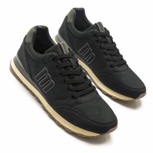 MUSTANG Sneakers Hombre Porland Classic Negro [3]