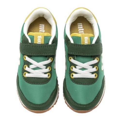 MUSTANG Sneakers Niño Joggo Classic Soft Green Maverick Lime [2]