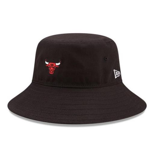 NEW ERA Bucket NBA Chicago Bulls Team Arch Tapered Bucket Hat Black [0]
