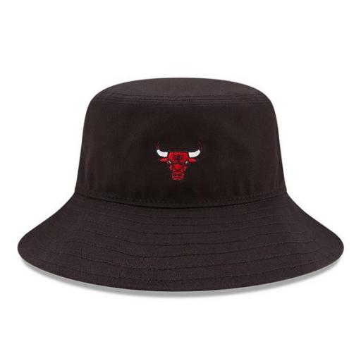NEW ERA Bucket NBA Chicago Bulls Team Arch Tapered Bucket Hat Black [1]