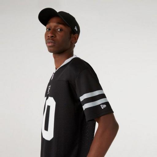 NEW ERA Camiseta NFL Las Vegas Raiders Oversized Jersey Black [1]