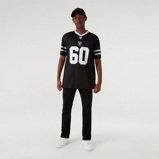NEW ERA Camiseta NFL Las Vegas Raiders Oversized Jersey Black [2]