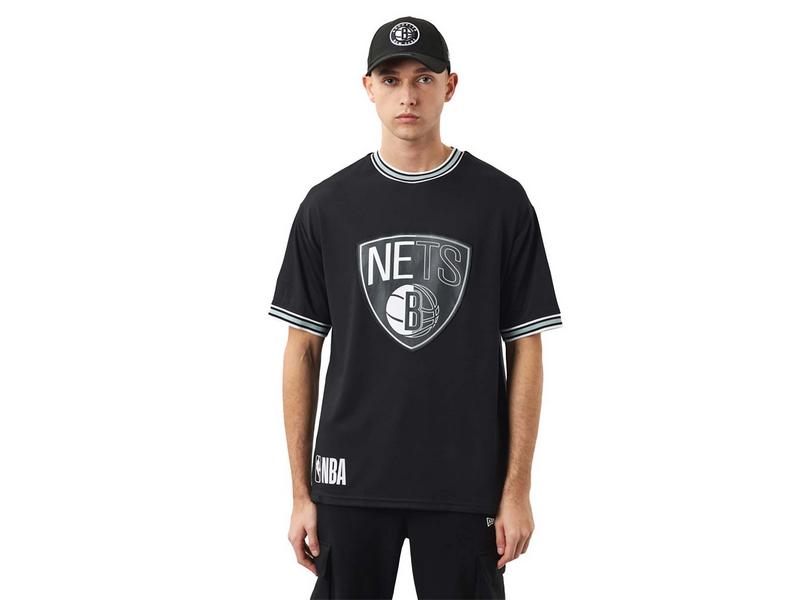 NEW ERA Camiseta NBA Brooklyn Nets Team Logo T-Shirt Black