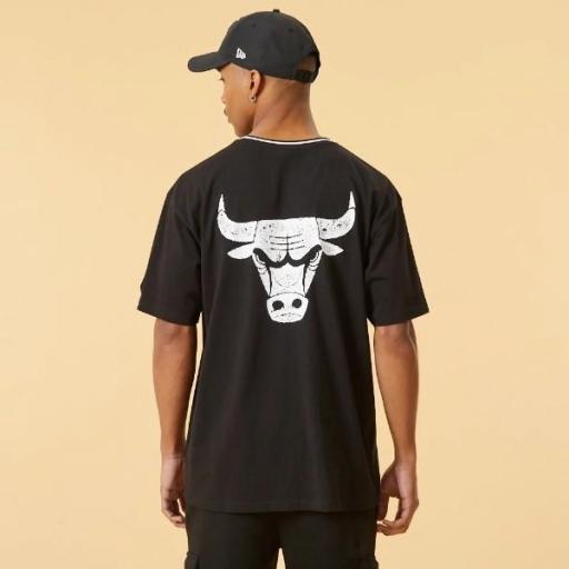 NEW ERA Camiseta NBA Chicago Bulls Graphic Oversized T-Shirt Black [0]