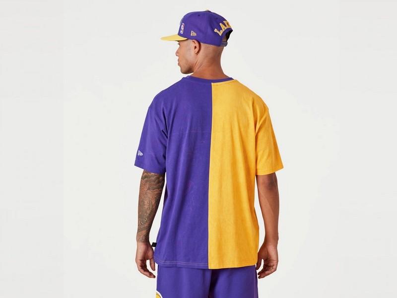 NEW ERA Camiseta NBA Los Ángeles Lakers Split Graphic T-Shirt Purple