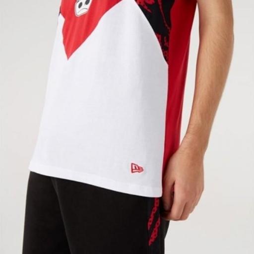 NEW ERA Camiseta NBA Oil Slick Tank Chicago Bulls Red White [2]