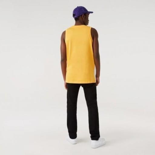 NEW ERA Camiseta NBA Oil Slick Tank Los Ángeles Lakers Yellow White [1]