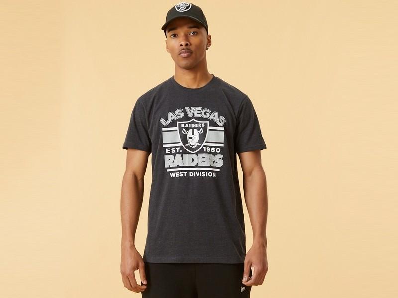 NEW ERA Camiseta NFL Las Vegas Raiders Graphic T-Shirt Grey