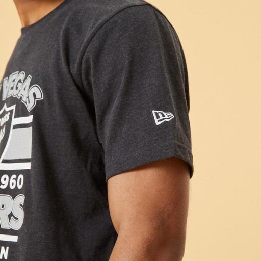 NEW ERA Camiseta NFL Las Vegas Raiders Graphic T-Shirt Grey [2]