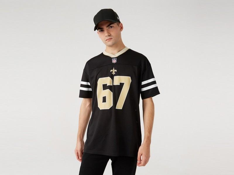 NEW ERA Camiseta NFL New Orleans Saints Oversized Jersey Black