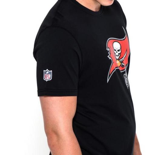 NEW ERA Camiseta NFL Tampa Bay Buccaneers Team Logo Black [1]