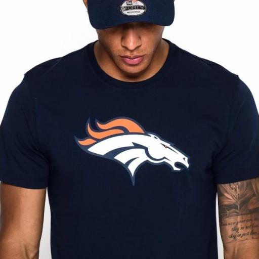 NEW ERA Camiseta NFL Team Logo Tee Denver Broncos Navy [2]