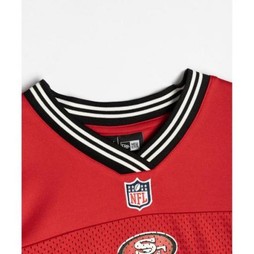 NEW ERA Camiseta NOS NFL Logo Oversized Tee San Franciso 49 Red [2]