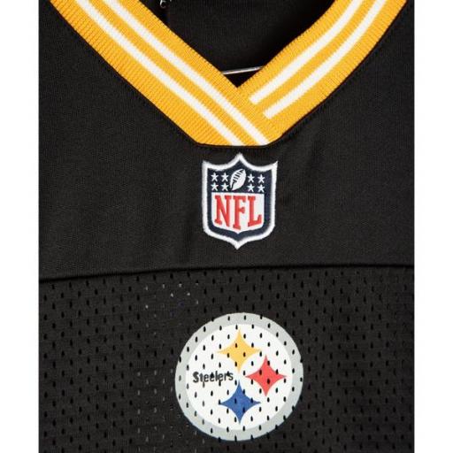 NEW ERA Camiseta New Era Log Oversized NFL Pittsburgh Steelers Black [1]