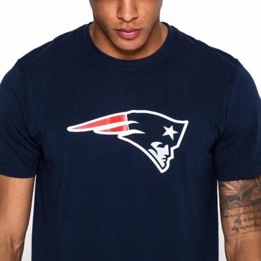 NEW ERA Camiseta NFL Team Logo Tee New England Patriots Navy [2]