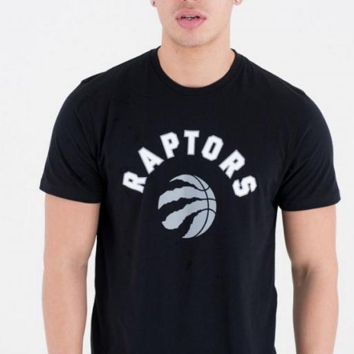 NEW ERA Camiseta NBA Team Logo Toronto Raptors Black [1]