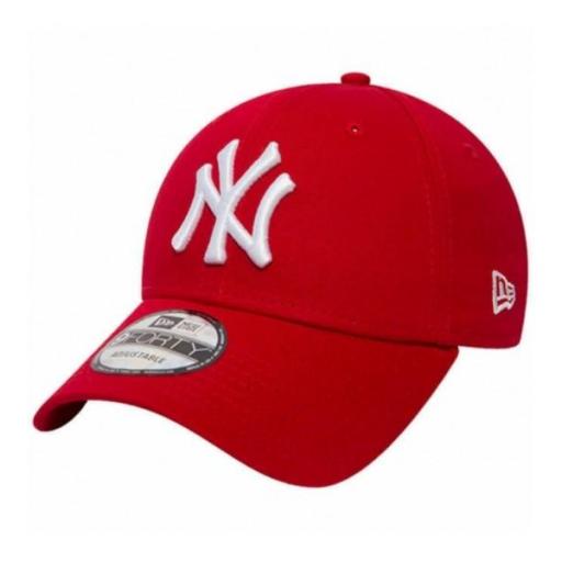 NEW ERA Gorra MLB 940 League Basic New York Yankees Scarlet White [0]