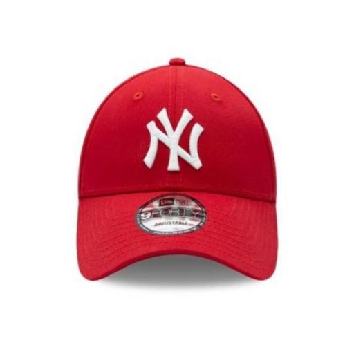 NEW ERA Gorra MLB 940 League Basic New York Yankees Scarlet White [2]