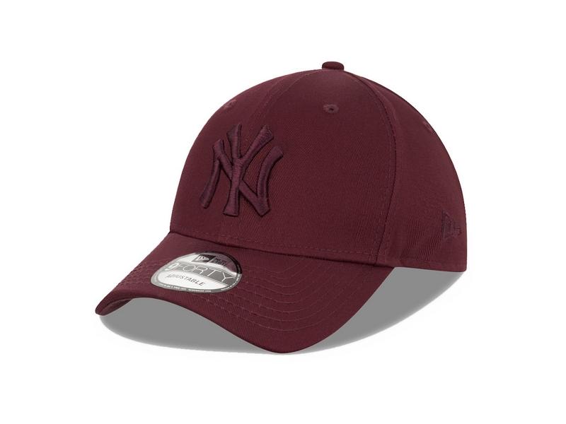 NEW ERA Gorra MLB New York Yankees League Essential 940 Snap Maroon