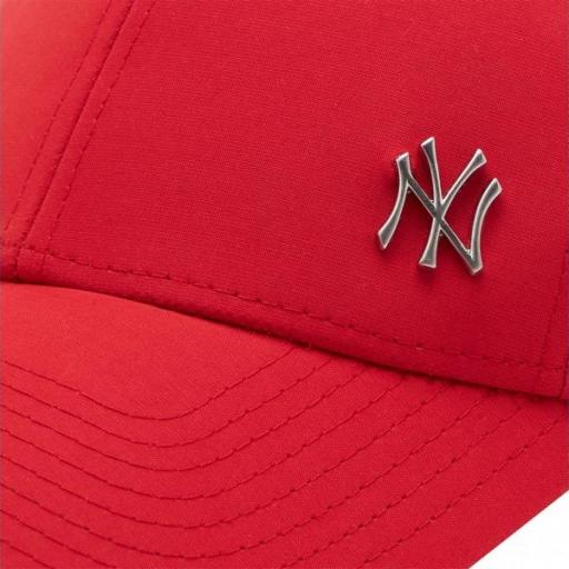 NEW ERA Gorra MLB New York Yankees Cap Flawless Scarlet [1]