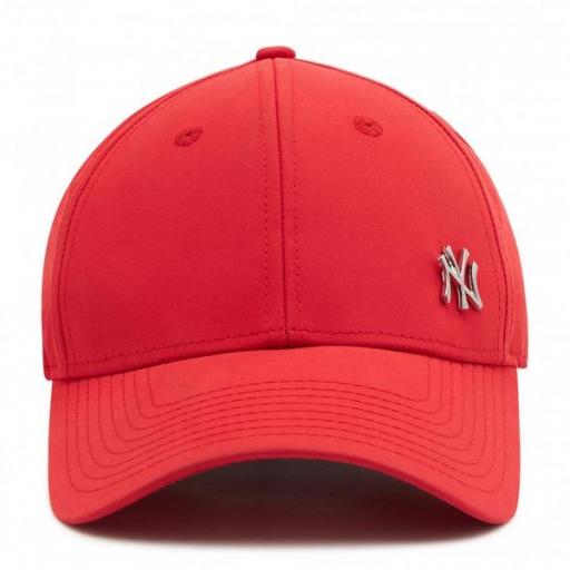 NEW ERA Gorra MLB New York Yankees Cap Flawless Scarlet [3]