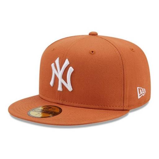 NEW ERA Gorra MLB New York Yankees League Essential Brown 59Fifty Cap Tof
