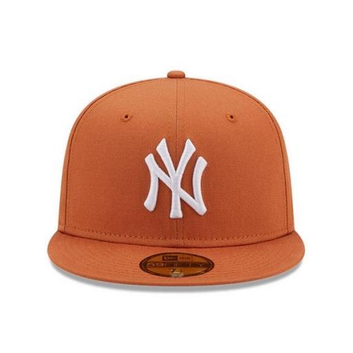 NEW ERA Gorra MLB New York Yankees League Essential Brown 59Fifty Cap Tof [0]