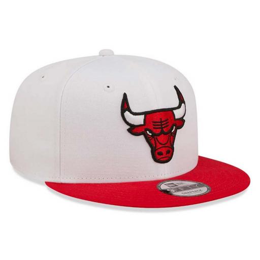 NEW ERA Gorra NBA Chicago Bulls Crown 9Fifty Snapback White [2]