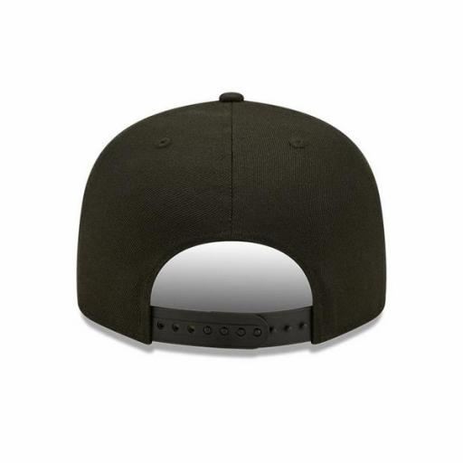 NEW ERA Gorra NBA Chicago Bulls Metallic Logo 9Fifty Cap Black Gold [2]