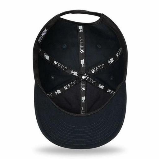 NEW ERA Gorra NBA Chicago Bulls Metallic Logo 9Fifty Cap Black Gold [3]