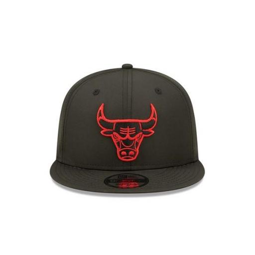 NEW ERA Gorra NBA Chicago Bulls Neon Pack 9Fifty Snapback Cap Black [1]
