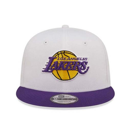 NEW ERA Gorra NBA LA Lakers Crown 9Fifty Snapback White [2]