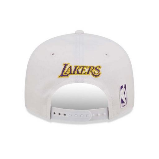 NEW ERA Gorra NBA LA Lakers Crown 9Fifty Snapback White [3]