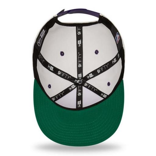 NEW ERA Gorra NBA Los Ángeles Lakers Logo 9Fifty Snapback Cap White [3]