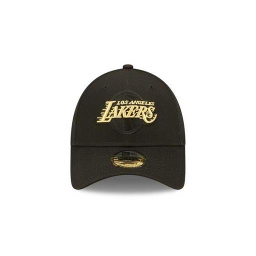 NEW ERA Gorra NBA Los Ángeles Lakers Metallic Black 9Forty Black [1]