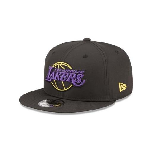 NEW ERA Gorra NBA Los Ángeles Lakers Neon Pack Negro 9Fifty Snapback Black