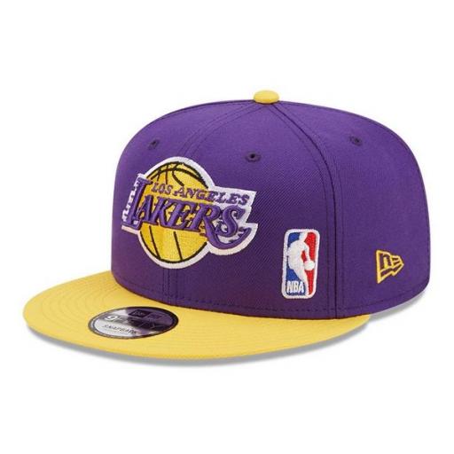 NEW ERA Gorra NBA Los Ángeles Lakers Team Arch 9Fifty Snapback Cap Purple [1]
