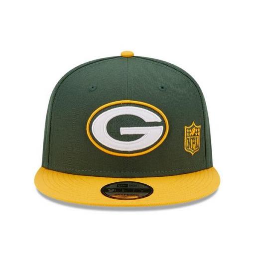 NEW ERA Gorra NFL Green Bay Packers Team Arch 9Fifty Snapback Cap Green [0]