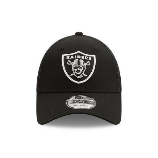 NEW ERA Gorra NFL Las Vegas Raiders Home Field 9Forty A-Frame Trucker Cap Black [0]