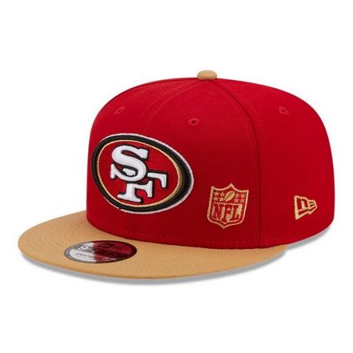NEW ERA Gorra NFL San Francisco 49ers Team Arch 9Fifty Snapback Cap Red [0]