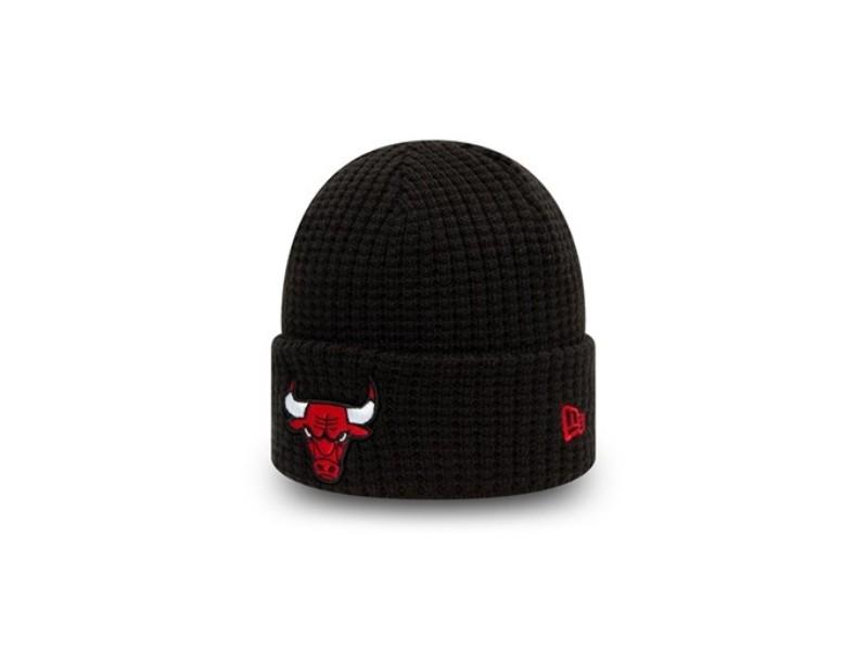 NEW ERA Gorro NBA Chicago Bulls Waffle Beanie Hat Black