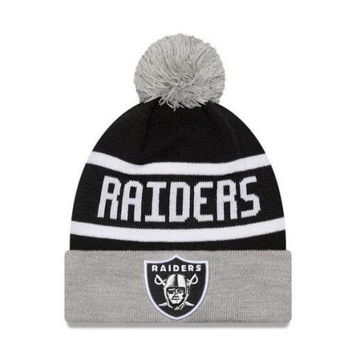 NEW ERA Gorro NFL Las Vegas Raiders Jake Cuff Beanie Black [0]