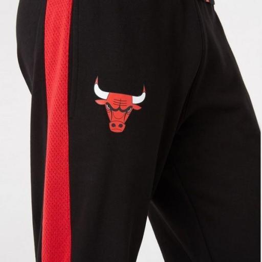 NEW ERA Pantalón NBA Team Logo Jumper Jogger Chicago Bulls Black [2]