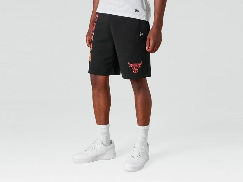 NEW ERA Pantalón corto NBA Chicago Bulls Team Colour Shorts Water Print Black