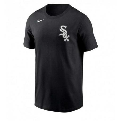 NIKE Camiseta MLB Chicago White Sox Wordmark T-Shirt Black [0]