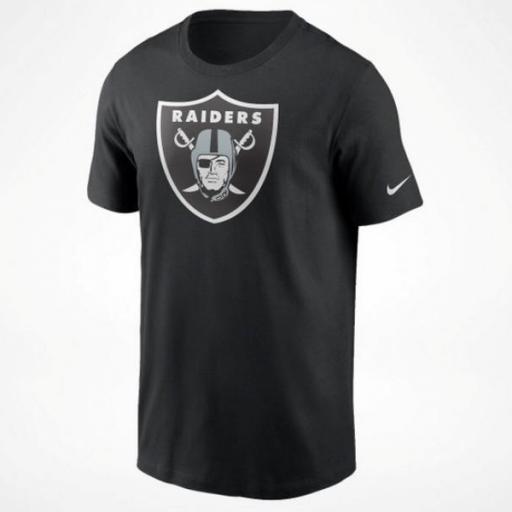 NIKE Camiseta NFL Logo Essential T-Shirt Las Vegas Raiders Black [0]