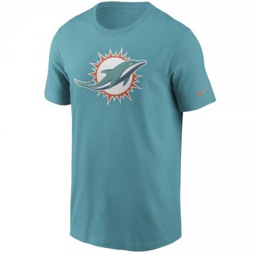 NIKE Camiseta NFL Logo Essential T-Shirt Miami Dolphins Turbo Green [0]
