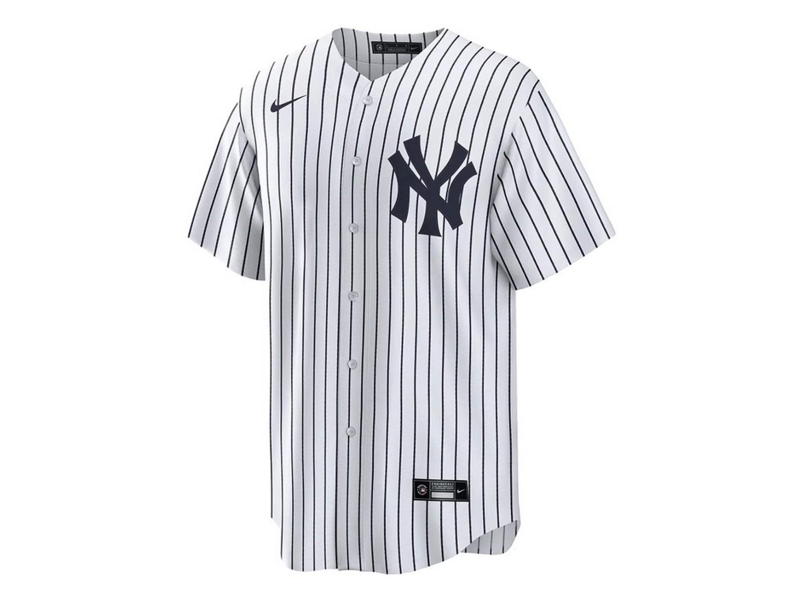 NIKE Camiseta manga corta Hombre MLB New York Yankees White Navy