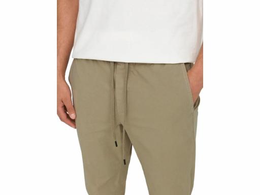 ONLY AND SONS Pantalón Onslinus Taper 0183 Pant Noos Coriander Beige [3]